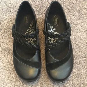 Aetrex Mary Jane Black shoes Size 38
